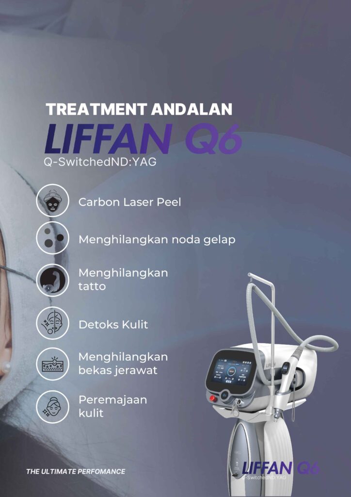 distributor resmi LIFFAN Q6 alat klinik kecantikan dari korea
